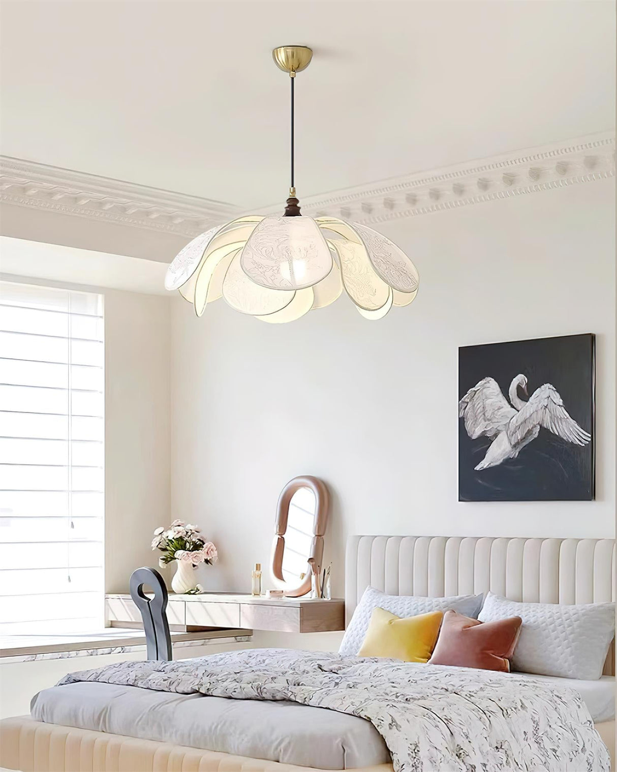 LumaBella Pendelleuchte | Elegante Deckenlampe | Zeitloses Design | Verschiedene Größen