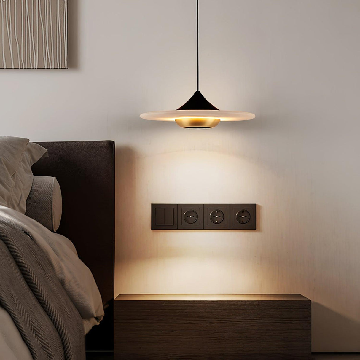 Orbiview Marmor Pendelleuchte | Hochwertiges Design | Edle Beleuchtung | Stilvolle Wohnkultur