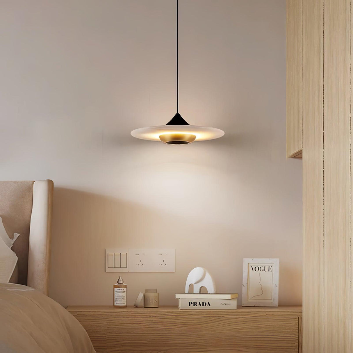 Orbiview Marmor Pendelleuchte | Hochwertiges Design | Edle Beleuchtung | Stilvolle Wohnkultur