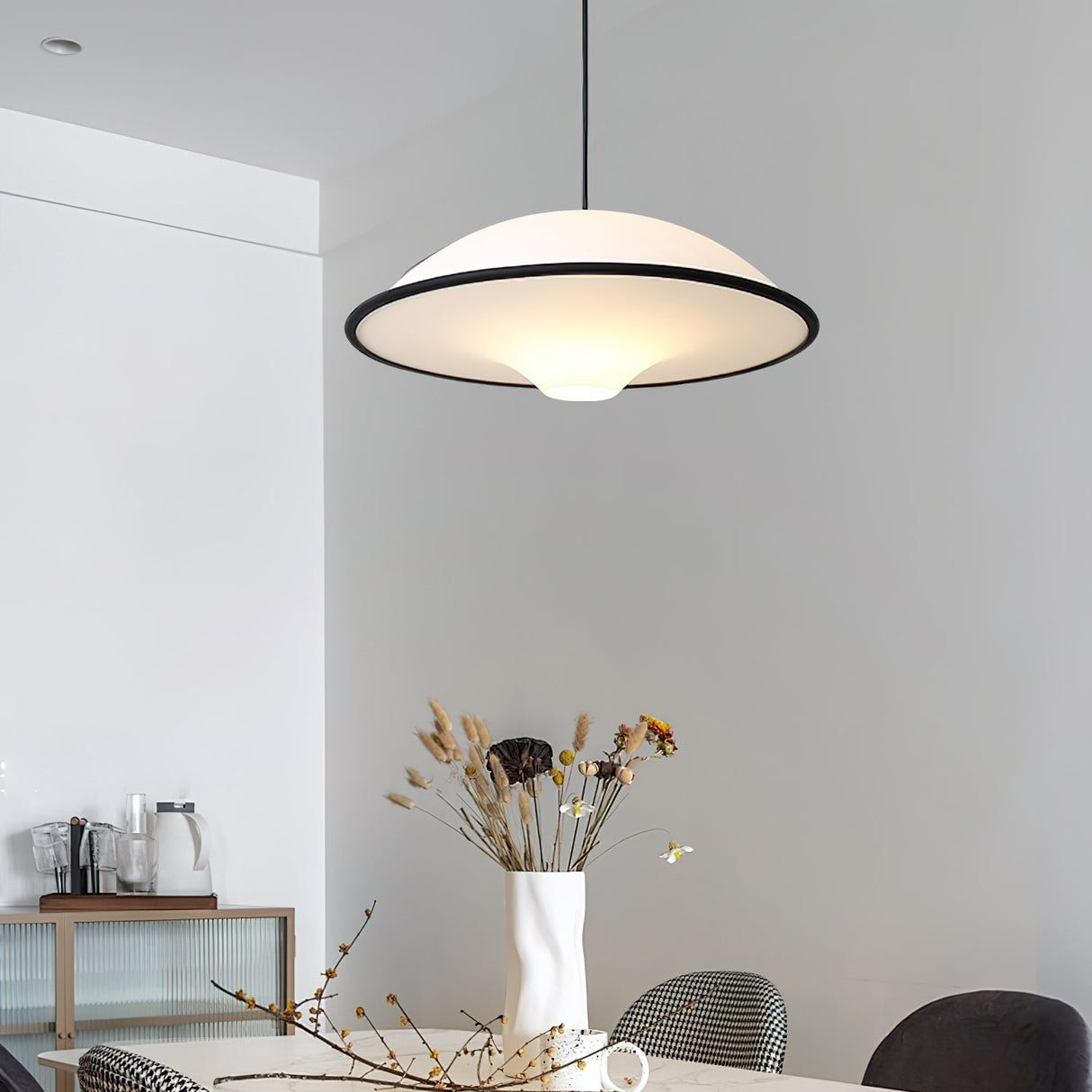 ElysianGlow Fontana Pendelleuchte | Elegante LED Beleuchtung | Hängelampe | Modernes Design für Zuhause
