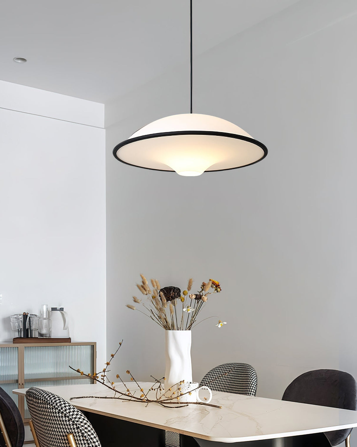 ElysianGlow Fontana Pendelleuchte | Elegante LED Beleuchtung | Hängelampe | Modernes Design für Zuhause
