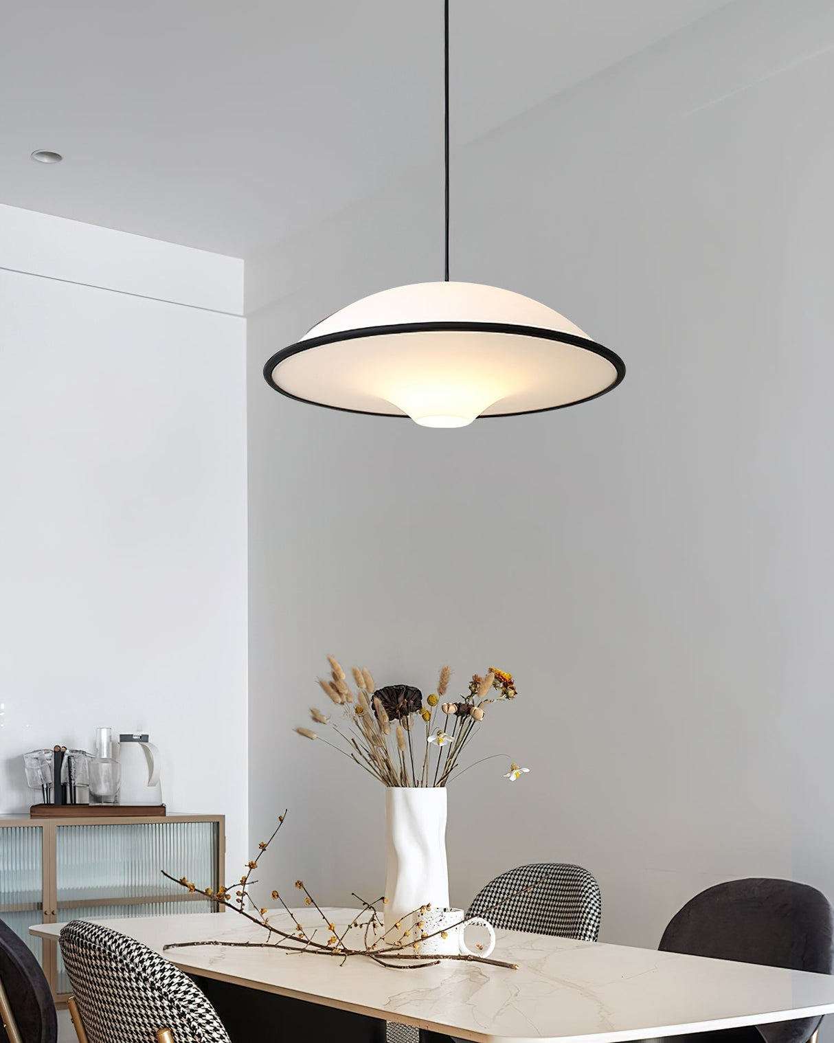 ElysianGlow Fontana Pendelleuchte | Elegante LED Beleuchtung | Hängelampe | Modernes Design für Zuhause