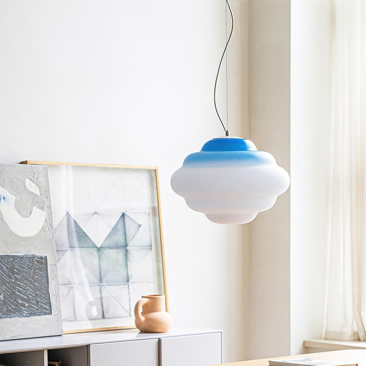 Nebuluxe Gradient Cloudy Pendelleuchte | Moderne Beleuchtung | Stilvolle Raumgestaltung