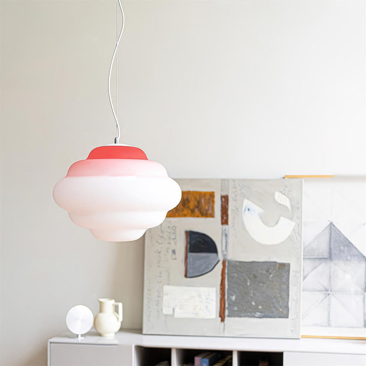 Nebuluxe Gradient Cloudy Pendelleuchte | Moderne Beleuchtung | Stilvolle Raumgestaltung