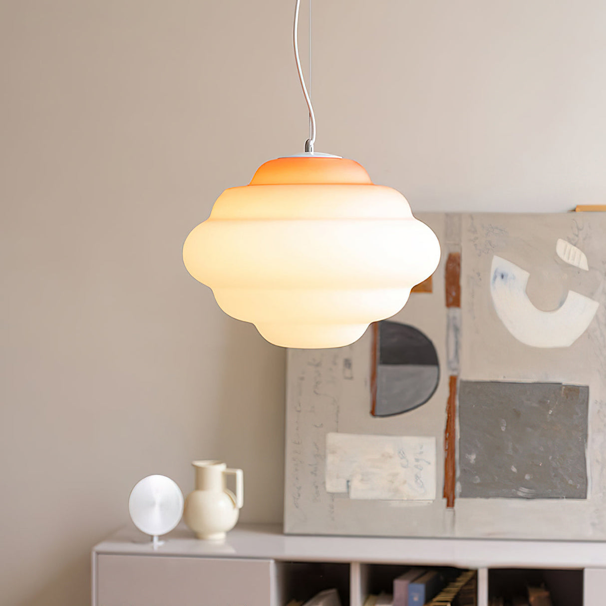 Nebuluxe Gradient Cloudy Pendelleuchte | Moderne Beleuchtung | Stilvolle Raumgestaltung