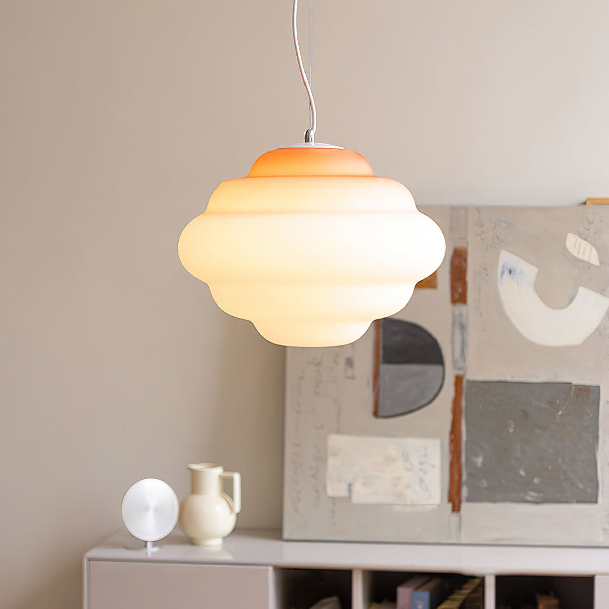 Nebuluxe Gradient Cloudy Pendelleuchte | Moderne Beleuchtung | Stilvolle Raumgestaltung