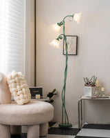 FloraGlow Calla Blumen Stehleuchte | Elegantes Design | LED Beleuchtung | Dekorative Innenleuchte