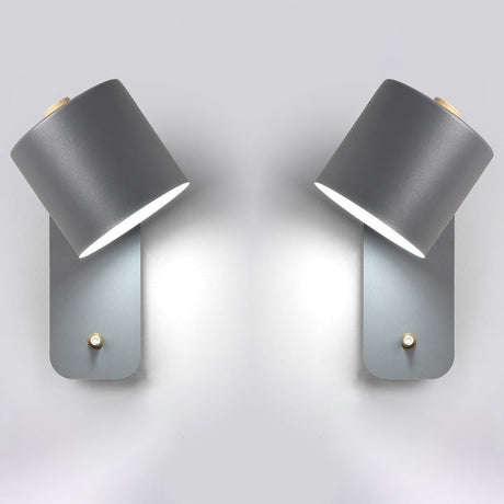 LumiSwitch Moderne LED-Wandlampe | Mit Schalter | Innenbeleuchtung | Deko für Zuhause | Minimalistisches Design