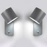 LumiSwitch Moderne LED-Wandlampe | Mit Schalter | Innenbeleuchtung | Deko für Zuhause | Minimalistisches Design