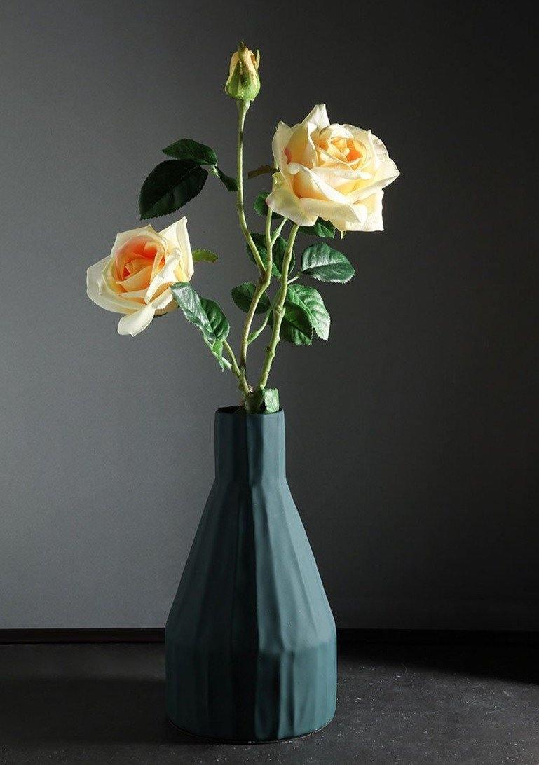 Isabellia Strukturierte Keramik-Töpfe | Modernes Design | Dekoration für Pflanzen & Blumen | In verschiedenen Farben