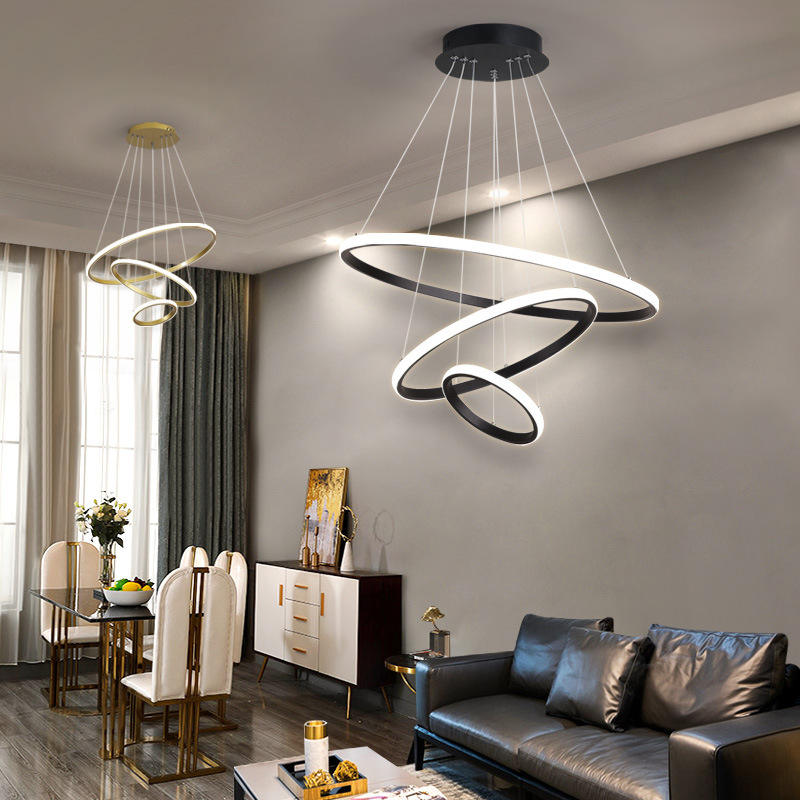 LumaSphere Moderne LED Deckenleuchte | Stilvolles Design | Dimmbar | Perfekt für Wohnzimmer & Esszimmer