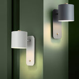 LumiSwitch Moderne LED-Wandlampe | Mit Schalter | Innenbeleuchtung | Deko für Zuhause | Minimalistisches Design