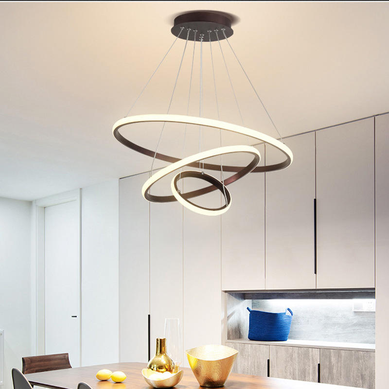LumaSphere Moderne LED Deckenleuchte | Stilvolles Design | Dimmbar | Perfekt für Wohnzimmer & Esszimmer