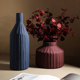 Isabellia Strukturierte Keramik-Töpfe | Modernes Design | Dekoration für Pflanzen & Blumen | In verschiedenen Farben