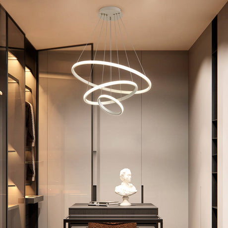 LumaSphere Moderne LED Deckenleuchte | Stilvolles Design | Dimmbar | Perfekt für Wohnzimmer & Esszimmer