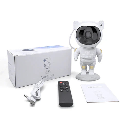 CosmoLight Astronauten Galaxy Projektor | LED Sternenhimmel | Raumdekoration für Kinder &amp; Erwachsene