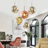 LumiPendant LED-Hängelampe | Modernes Design | Küche & Esszimmer | Pendelleuchte Rosegold | Energieeffizient