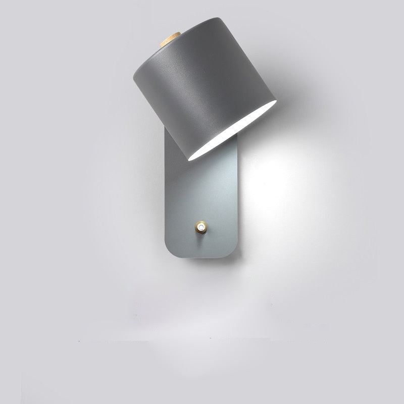 LumiSwitch Moderne LED-Wandlampe | Mit Schalter | Innenbeleuchtung | Deko für Zuhause | Minimalistisches Design