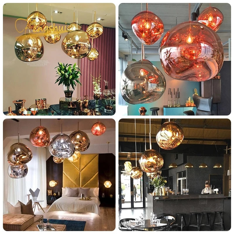 LumiPendant LED-Hängelampe | Modernes Design | Küche & Esszimmer | Pendelleuchte Rosegold | Energieeffizient