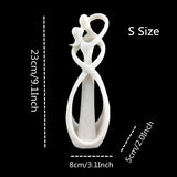 LoveSculpt Sandstein Liebhaber Statue | Hochzeitsdeko | Valentinstag Geschenk | Romantische Heimdekoration