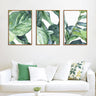 GreenLuxe Moderne Nordische Pflanzenleinwand | Leinwandbild | Wandkunst | Deko für Zuhause