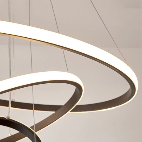 LumaSphere Moderne LED Deckenleuchte | Stilvolles Design | Dimmbar | Perfekt für Wohnzimmer & Esszimmer