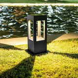 SolaraNova Solarbetriebene Säulenlampe | Nachhaltige Gartenbeleuchtung | LED Außenleuchte | Wetterfest | Solarbetriebene Lichtquelle für Terrasse & Garten