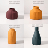 Isabellia Strukturierte Keramik-Töpfe | Modernes Design | Dekoration für Pflanzen & Blumen | In verschiedenen Farben