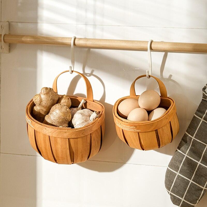TerraCharm Holzpflanzkorb | Vintage-Aufbewahrung | Dekorative Pflanzbehälter | Boho-Stil