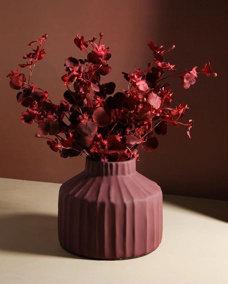 Isabellia Strukturierte Keramik-Töpfe | Modernes Design | Dekoration für Pflanzen & Blumen | In verschiedenen Farben
