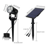 SunScape Solar Gartenleuchten Set | 5-teilig | Kabellos & Wetterfest | Energiesparende LED-Solarleuchten