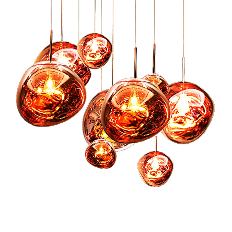 LumiPendant LED-Hängelampe | Modernes Design | Küche & Esszimmer | Pendelleuchte Rosegold | Energieeffizient