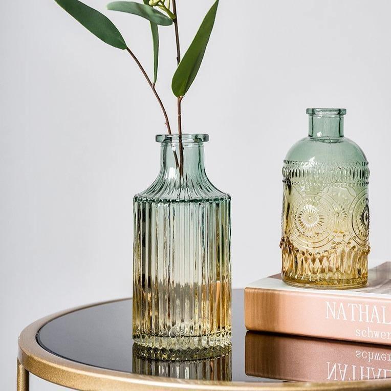 Gradivo Gradient Glasflaschen-Vasen | Modernes Design | Stilvolle Wohnaccessoires