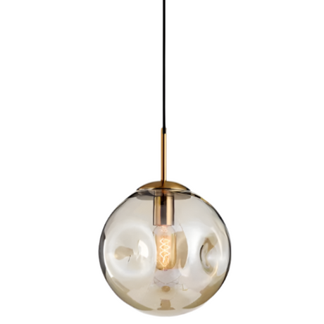 LunaSphere Glas Pendelleuchte | Kugelförmiges Design | Elegante Beleuchtung für Ihr Zuhause