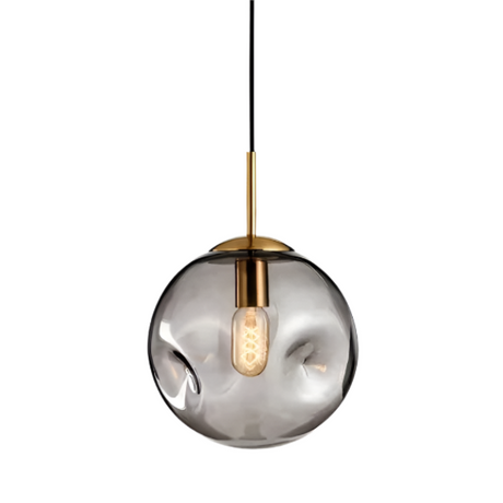LunaSphere Glas Pendelleuchte | Kugelförmiges Design | Elegante Beleuchtung für Ihr Zuhause