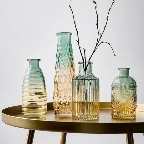 Gradivo Gradient Glasflaschen-Vasen | Modernes Design | Stilvolle Wohnaccessoires