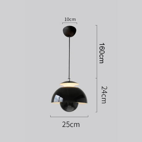 NordicaGlow Skandinavische LED Pendelleuchte | Modernes Design | Dimmbar | Perfekt für Esszimmer und Küche