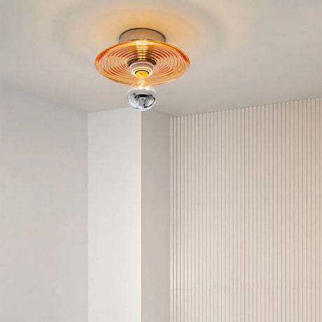 LustroVintage LED Glas-Wandleuchter | Elegantes Retro-Design | Energieeffizient | Perfekte Deko für Wohnzimmer & Flur