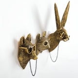 Hookify Head Wandhaken | Multifunktionale Wandaufbewahrung & Dekoration | Tierkopf-Design
