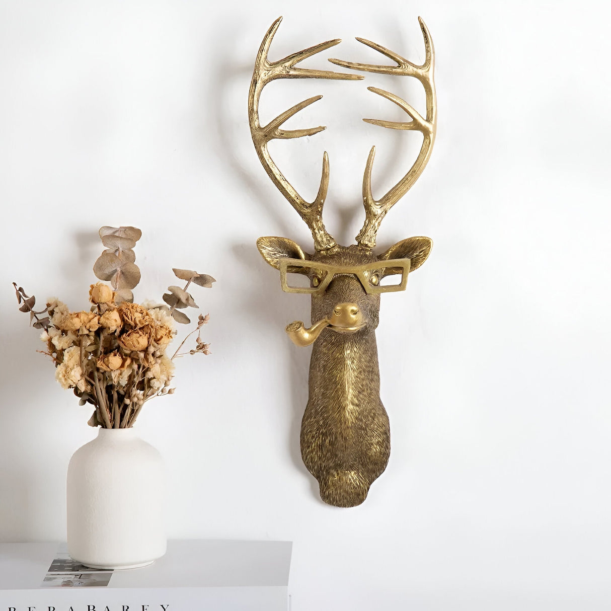 Hookify Head Wandhaken | Multifunktionale Wandaufbewahrung & Dekoration | Tierkopf-Design