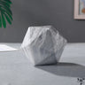 GeoArt Ikosaeder-Skulptur | Moderne Dekoration aus Metall | Geometrisches Design für Zuhause