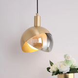 GoldVibe Pendelleuchte aus Goldglas | Modernes Design | Dimmbar | Elegante Beleuchtung für Wohnzimmer & Esszimmer
