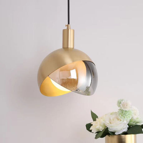 GoldVibe Pendelleuchte aus Goldglas | Modernes Design | Dimmbar | Elegante Beleuchtung für Wohnzimmer & Esszimmer