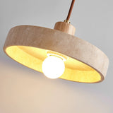 StoneLoom Vintage Wabi Sabi Pendelleuchte | Handgefertigtes Design | Natürliche Materialien | Innenbeleuchtung