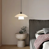KyotoGlow Japanische Moderne Deckenleuchte | Minimalistisches Design | Stimmungsvolle Beleuchtung