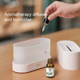 FlameAroma Diffusor & Luftbefeuchter | Flammenlampe | Aromatherapie | Beruhigende Beleuchtung | Raumduftspender