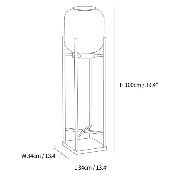 SolarLume Solar-Stehlampe | Umweltfreundlich | Modernes Design | Für Garten & Terrasse