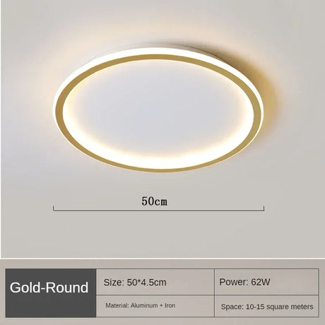 NordLight Skandi Deckenleuchte | Runde LED Lampe | Moderne Deckenbeleuchtung | Verschiedene Lichtfarben & Größen