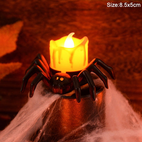 SpookGlow LED Halloween Dekoration | Hängender Geist | Partydeko | Indoor & Outdoor | Gruselige Lampe