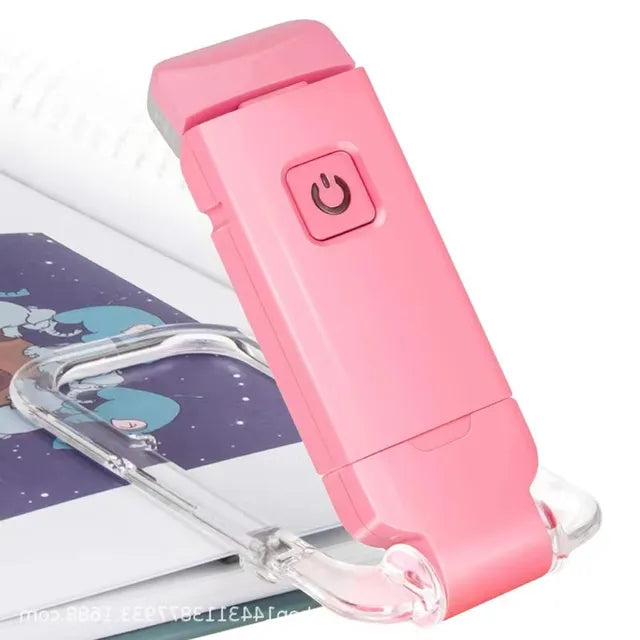 BrightBookmark Wiederaufladbare LED-Buchlampe | Clip-On Lesezeichenlicht | LED-USB Buchlicht für Komfortables Lesen